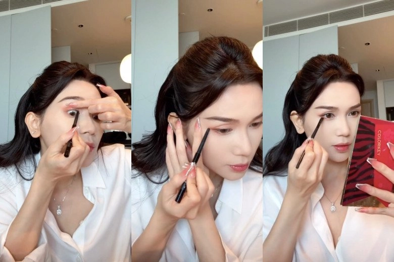 Học thuộc layout make-up đi ăn cưới của u40 độc thân quyến rũ nhất nhì vbiz