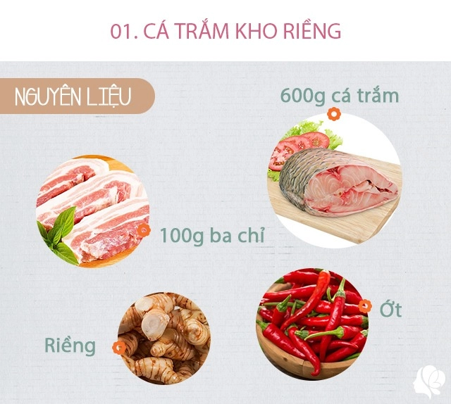 Hôm nay ăn gì bí món vợ đem kho nồi cá lại nấu canh xương cả nhà khen nức nở