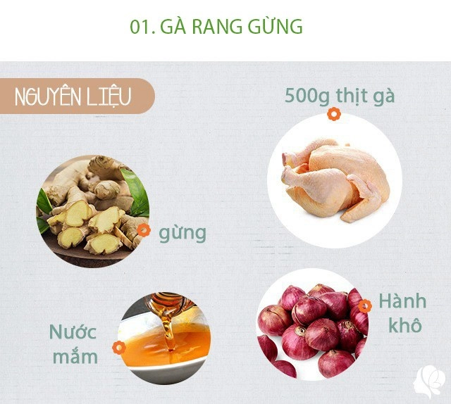 Hôm nay ăn gì bữa cơm toàn món quen dễ nấu nhưng trôi cơm ai cũng hết lời khen ngợi