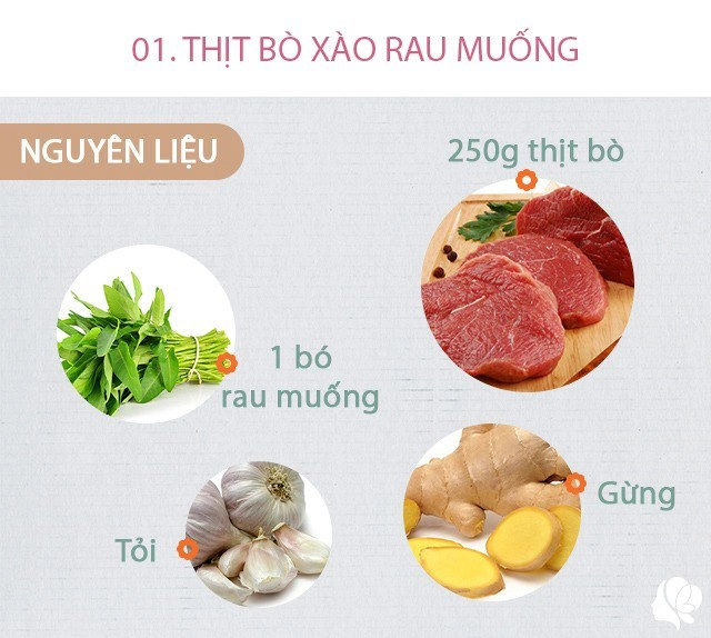 Hôm nay ăn gì đổi bữa vợ nấu ngay 4 món này cả nhà ăn ngon không cần phải nghĩ