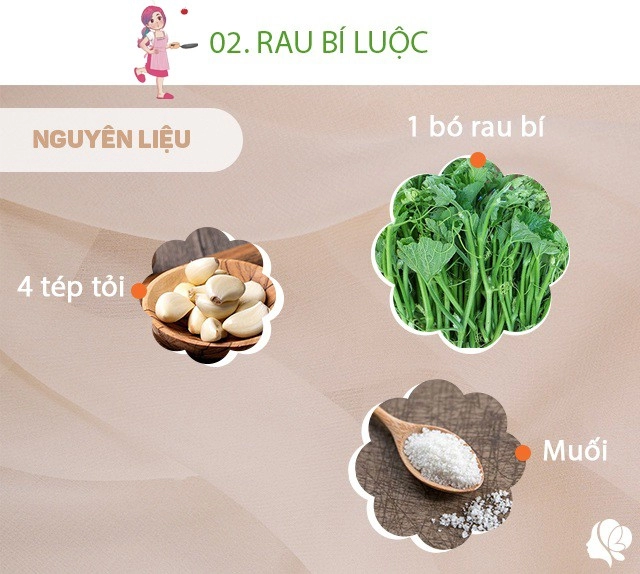 Hôm nay nấu gì bữa ăn không có món đắt tiền nhưng cực tốn cơm