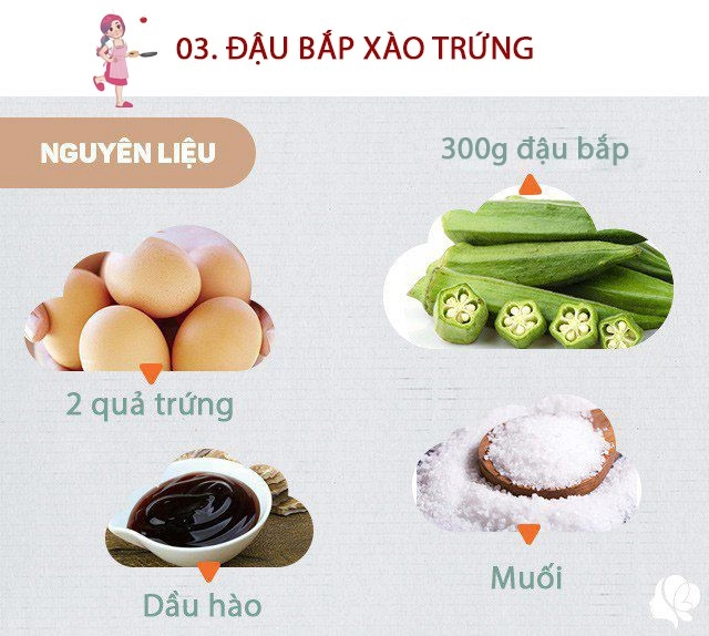 Hôm nay nấu gì bữa ăn không có món đắt tiền nhưng cực tốn cơm