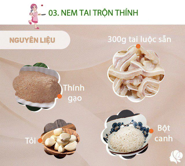 Hôm nay nấu gì bữa cơm ngày hè gồm 3 món dễ ăn lại siêu ngon