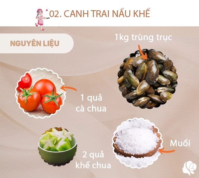 Hôm nay nấu gì cơm tối đầu hè giản dị dễ nấu mà ngon