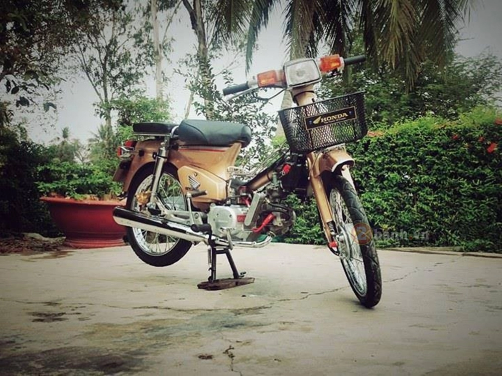 Honda cub độ phiên bản 2 ta đi trốn cho dân phượt