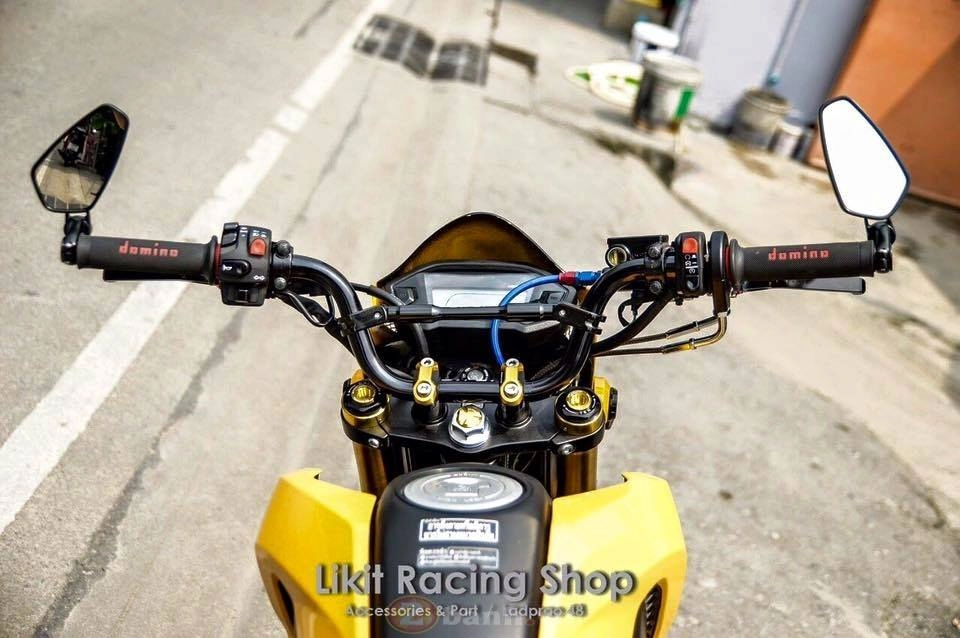 Honda msx đầy cá tính với phiên bản yellow racing