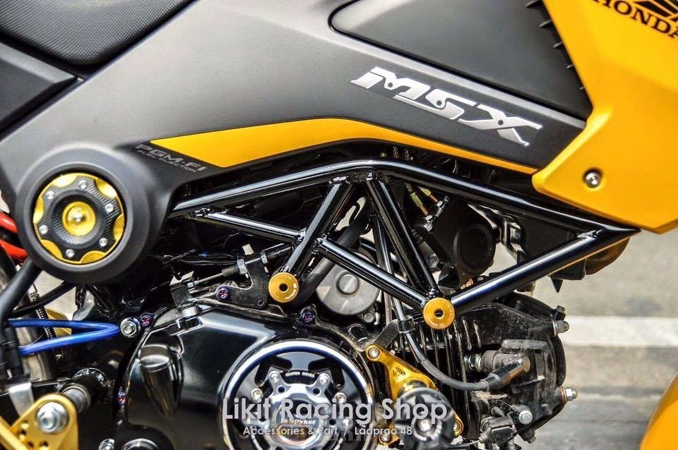 Honda msx đầy cá tính với phiên bản yellow racing