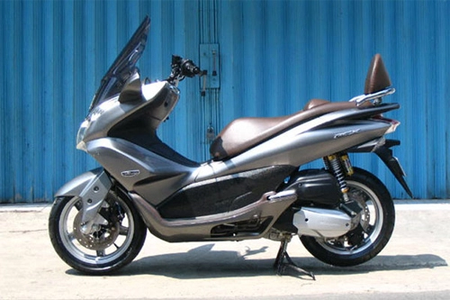  honda pcx độ phong cách piaggio x9 