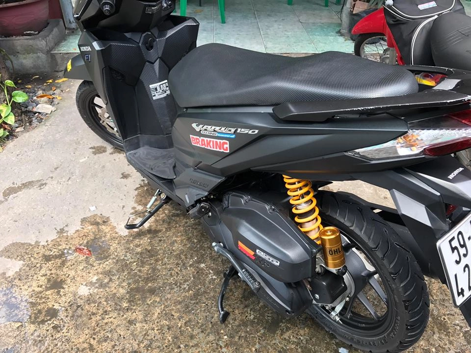 Honda vario đen tuyền thể thao