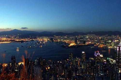 Hong kong đẹp lung linh về đêm