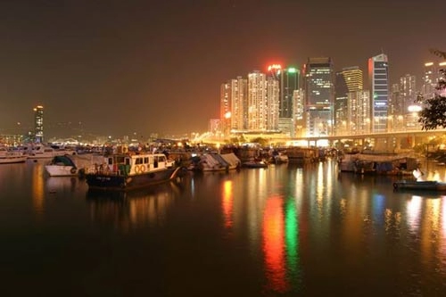 Hong kong đẹp lung linh về đêm