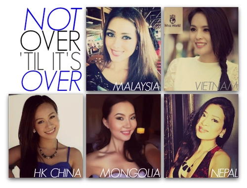 Hương thảo bất ngờ lọt top miss world