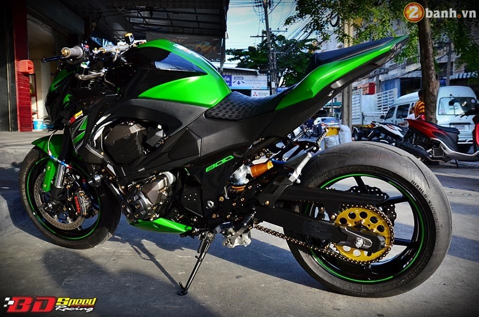 Kawasaki z800 trong bản độ vô cùng kích thích