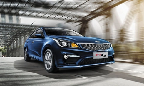  kia k2 2017 - sedan mới cạnh tranh vios tại trung quốc 