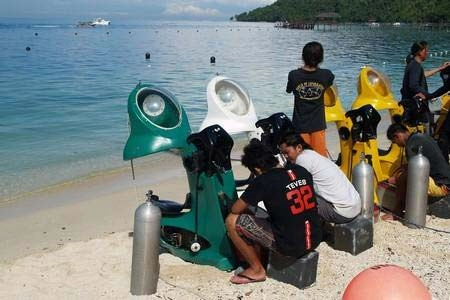 Kota kinabalu malaysia trải nghiệm phố cảng