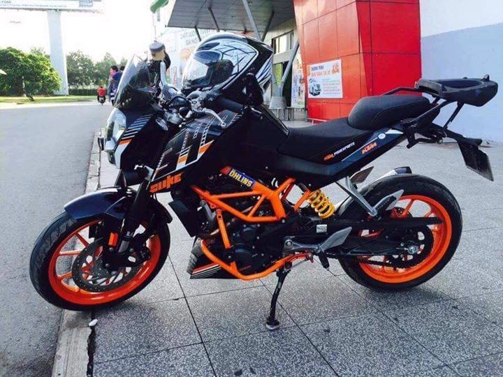 Ktm duke 390 đậm chất phượt thủ