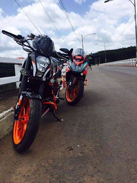 Ktm duke 390 đậm chất phượt thủ