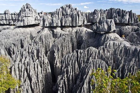 Lạc vào mê cung đá kỳ thú ở madagascar