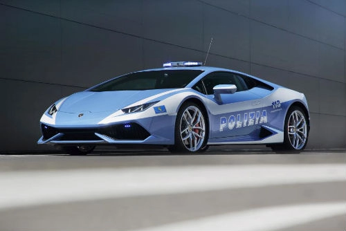  lamborghini huracan làm siêu xe cảnh sát 