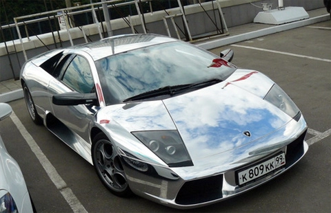  lamborghini murcielago mạ crôm ở nga 