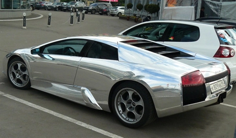  lamborghini murcielago mạ crôm ở nga 