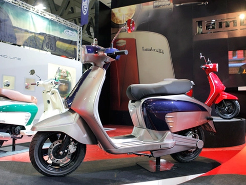  lambretta lj - scooter 50 phân khối 