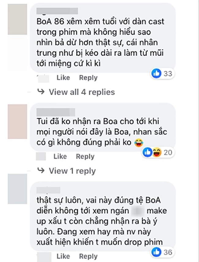 Lần đầu làm ác nữ boa nhận rổ chê bai vì mặt đơ cứng tô son nhem nhuốc