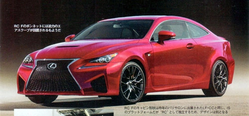  lexus rc f - đối thủ của bmw m4 concept 