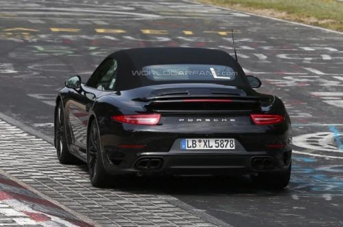  lộ diện porsche 911 turbo cabrio 2014 