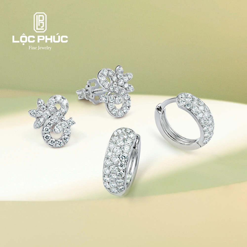 Lộc phúc fine jewelry ưu đãi 16 trang sức kim cương dịp giỗ tổ hùng vương