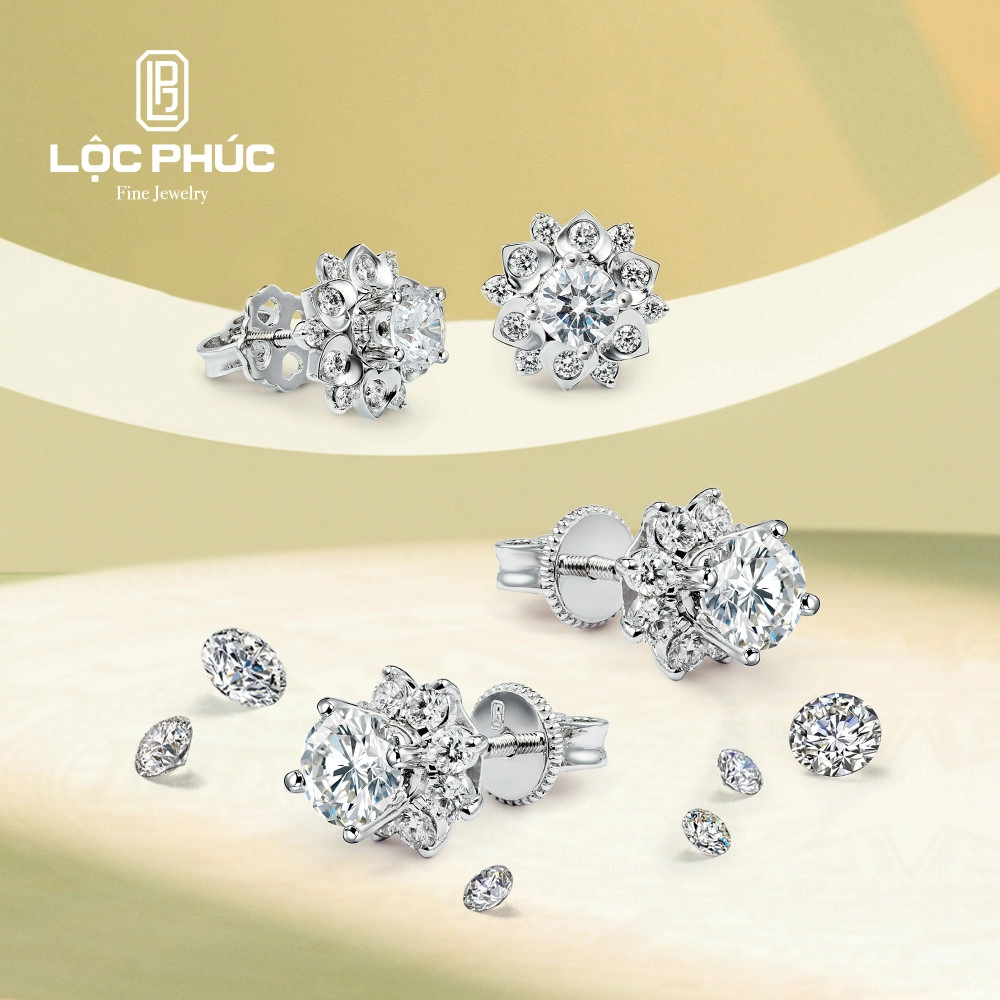 Lộc phúc fine jewelry ưu đãi 16 trang sức kim cương dịp giỗ tổ hùng vương