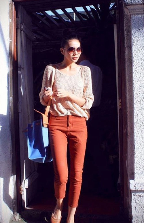 Mặc jeans đẹp như chân dài việt