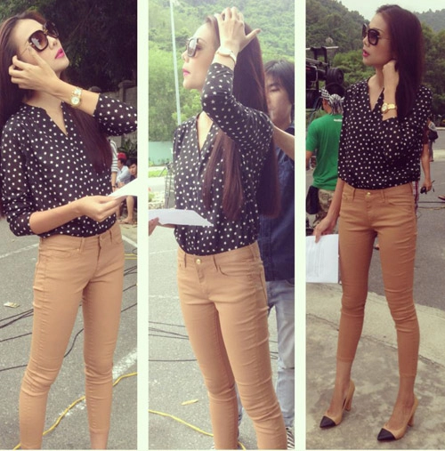 Mặc skinny sang chảnh như thanh hằng