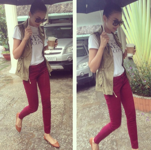 Mặc skinny sang chảnh như thanh hằng