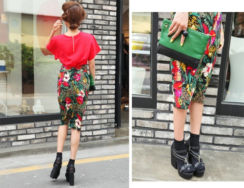 Mặc váy đẹp như cô gái hàn