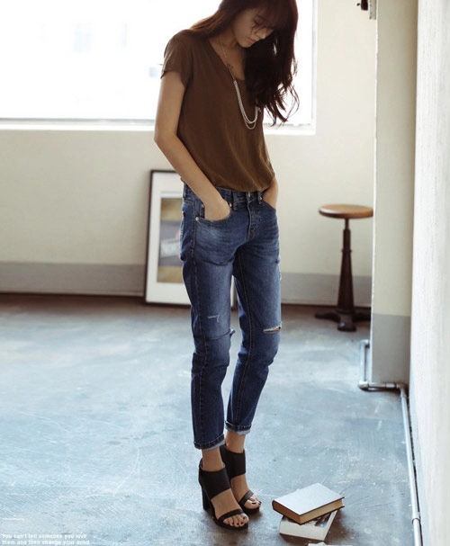 Mách nàng mặc đẹp với 2 kiểu quần jeans