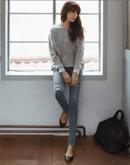 Mách nàng mặc đẹp với 2 kiểu quần jeans