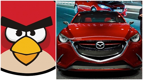  mazda2 thế hệ mới mang thiết kế của angry bird 