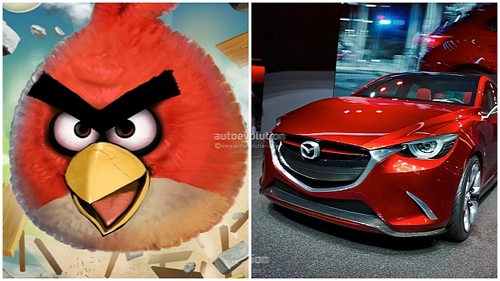  mazda2 thế hệ mới mang thiết kế của angry bird 