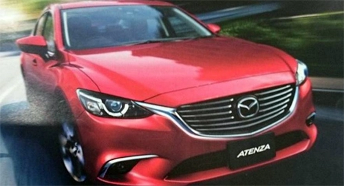  mazda6 lộ diện bản nâng cấp 