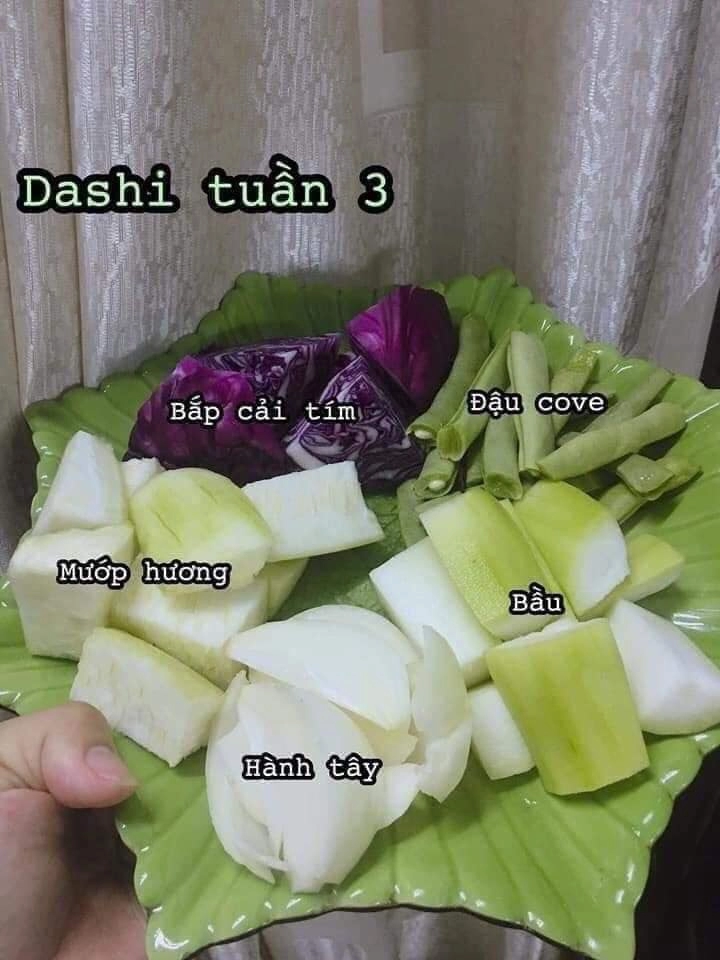 Mẹ hà thành nấu nước dashi cho con ăn dặm kiểu nhật hội bỉm sữa thi nhau xin công thức