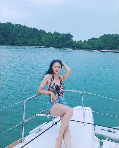 Mê mệt ngắm đường cong của hương giang trước thềm miss international queen 2018