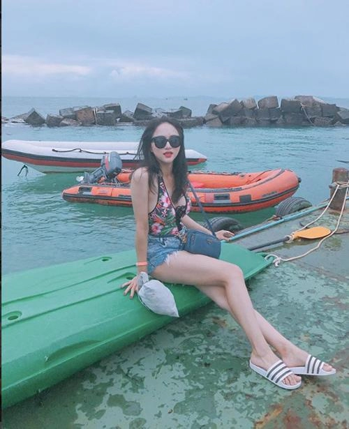 Mê mệt ngắm đường cong của hương giang trước thềm miss international queen 2018