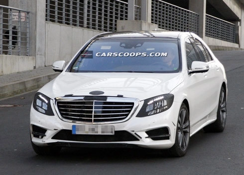  mercedes s-class thế hệ mới lộ diện 