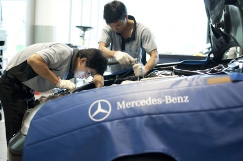  mercedes tăng gấp đôi thời gian bảo hành phụ tùng 