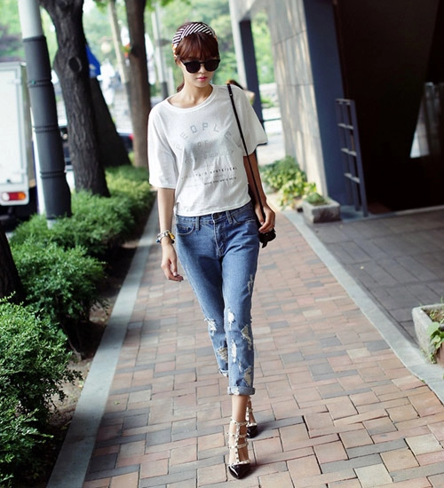 Mix đồ thông minh với 3 kiểu jeans hè