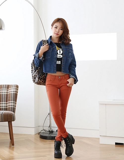 Mùa đông không lạnh với sơ mi jean
