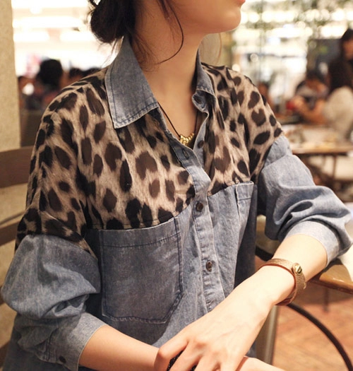 Mùa đông không lạnh với sơ mi jean