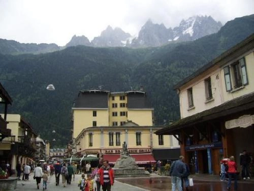 Mùa hè ở thung lũng chamonix
