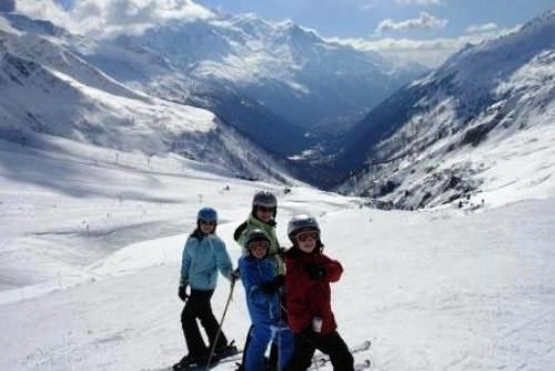 Mùa hè ở thung lũng chamonix